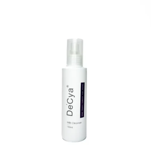 Soothing Milk Cleanser in a white bottle, formulated by an expert private label facial cleanser OEM manufacturer in Malaysia